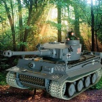 upgrade metal version of German tiger I tank