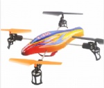 REU-TF500 2.4G 4CH Remote Control Stunt UFO with Dazzling Lights and 6-Axis Gyros