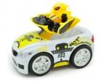 RES-TF004B Remote Control Cartoon Stunt Sar with a Robot and Music & lights