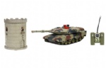 RET-TF550 Infrared battle tank with turret and shooting