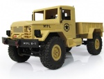 REC-TF14 2.4G 4WD RC Mini Pickup Military Truck Car With Light RTR/KIT