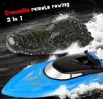 REB-TF702 2.4G crocodile remote control boat