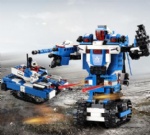 EBB-1026 2 in 1 Robot&Tank electric building Blocks Toys