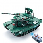 RBB-1074  RC M1A2 Tank 2 in 1 DIY Building Block Bricks Toys