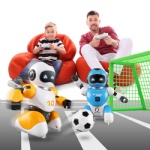 RER-4005 RC Infrared Control Gliding Soccer Robot with Multi Players Battle Mode