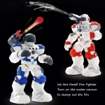 RER-4009 RC Intelligent Gesture Sensing Robocop Fire Fighter with Cannon Launcher