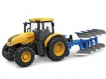 FP-10107 1: 24 Friction powered Tractor farmer toy car with Rake